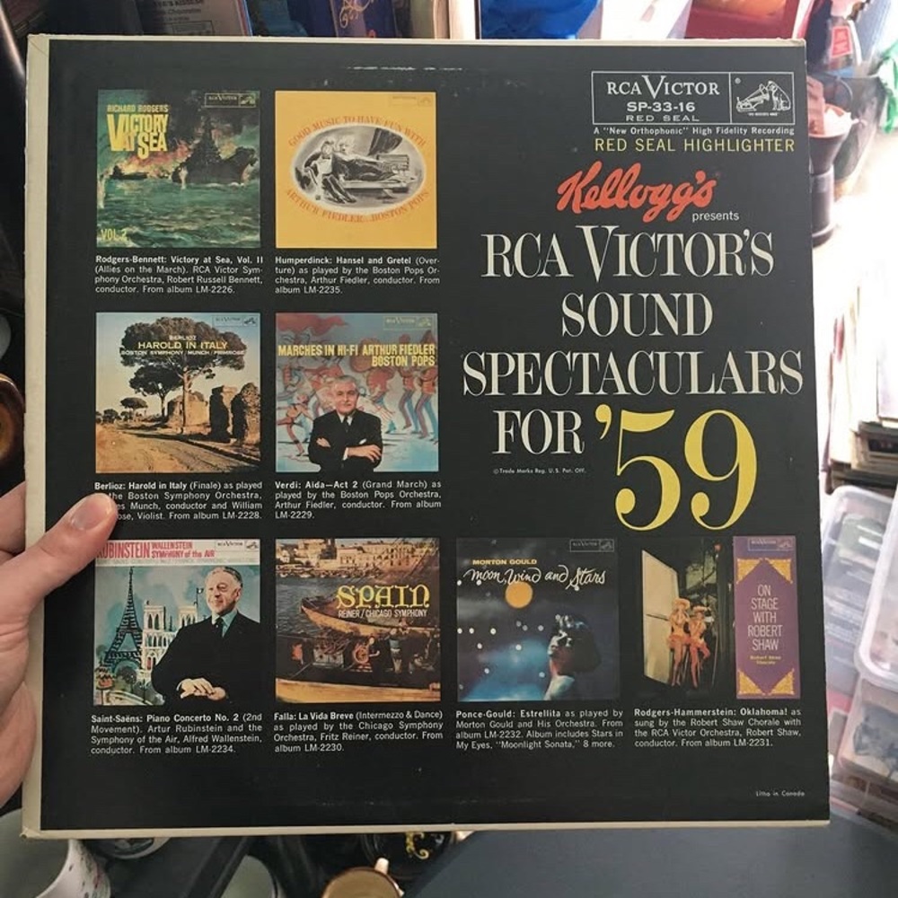 Vintage K E L L O G G S vinyl record